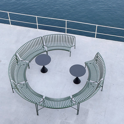 Table conique Palissade ronde Ø 90 cm - Hay-en situation 4-The Woods Gallery