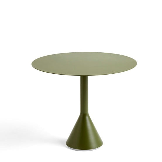 Table conique Palissade ronde Ø 90 cm - Hay-Vert Olive-The Woods Gallery