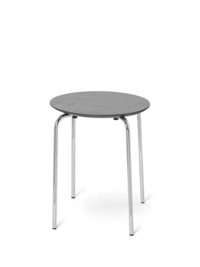 Tabouret Herman - Ferm Living-Pieds Chrome-Noir-The Woods Gallery