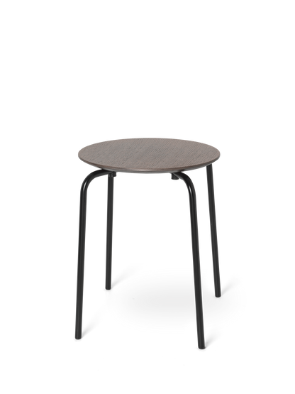 Tabouret Herman - Ferm Living-Pieds Noir-Chêne teinté foncé-The Woods Gallery