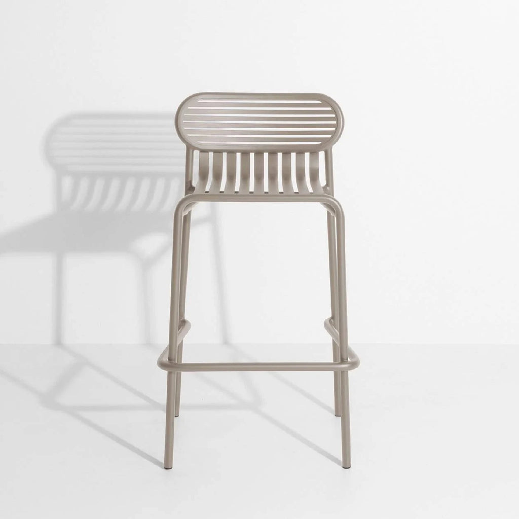 Tabouret de bar Week-end - Petite Friture-Noir-The Woods Gallery