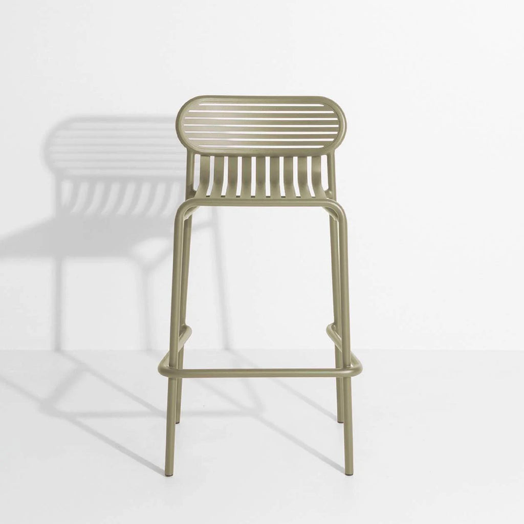 Tabouret de bar Week-end - Petite Friture-Noir-The Woods Gallery