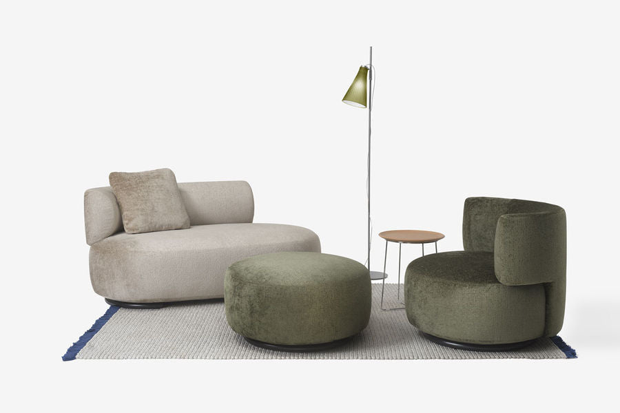 Tapis K-Lim de Rodolfo Dordoni - Kartell-240 x 170-Gris - Bleu-The Woods Gallery
