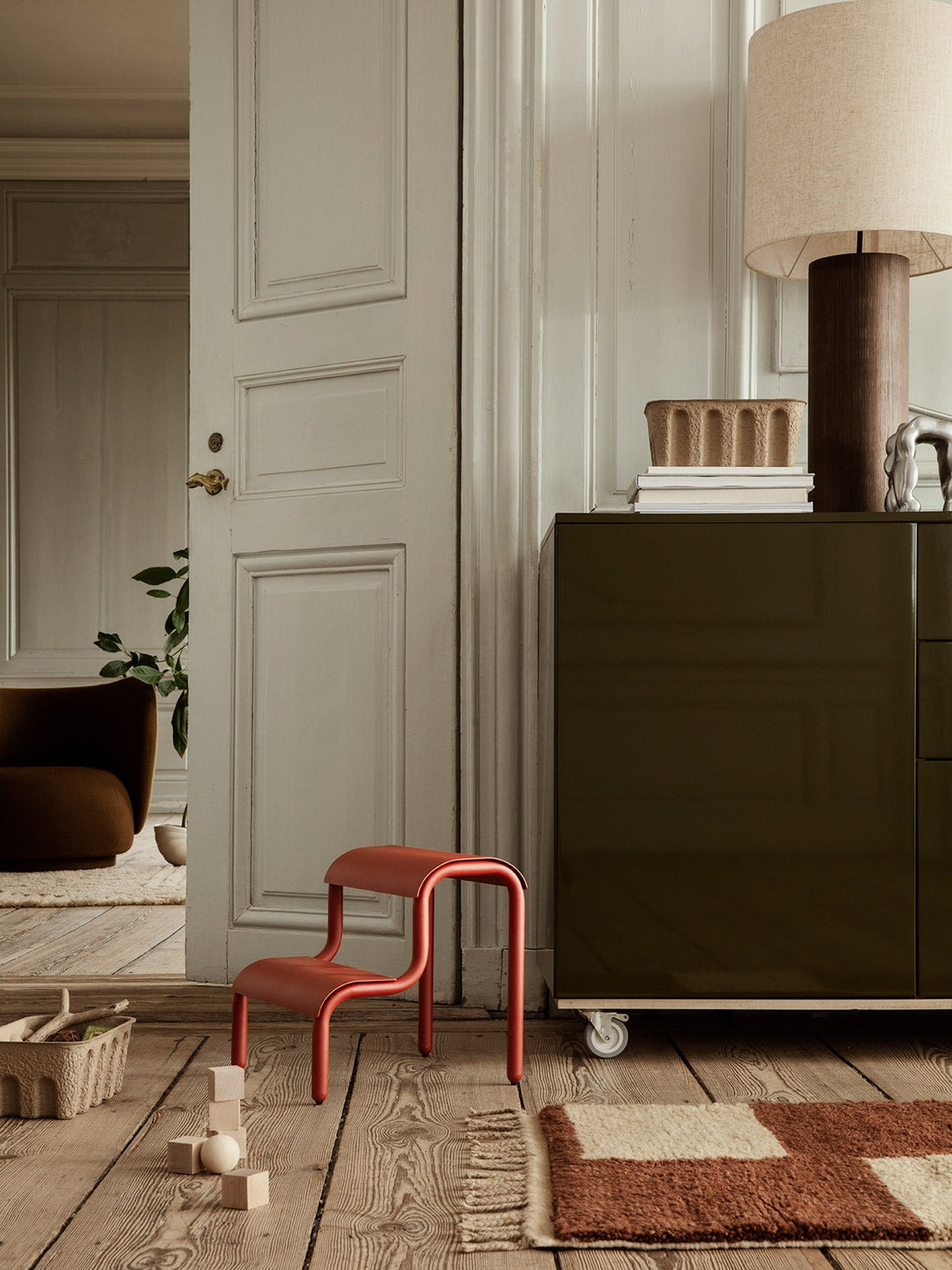 Tapis Mara Brick - Ferm Living-Small-The Woods Gallery
