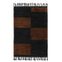Tapis Mara Noir - Ferm Living-Small-The Woods Gallery