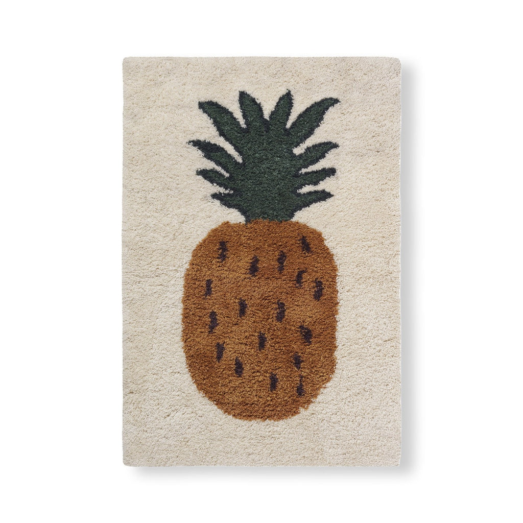 Tapis tuftés Fraise Fruiticana S de Trine Andersen - Ferm Living-Ananas-The Woods Gallery