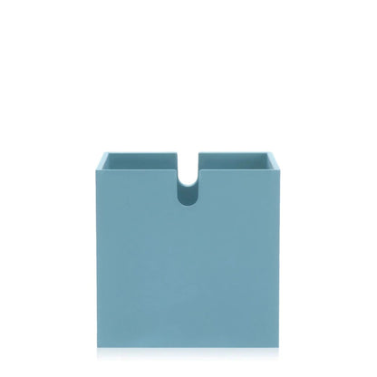 Tiroirs Polvara Cube de Giulio Polvara - Kartell-Bleu ciel-The Woods Gallery