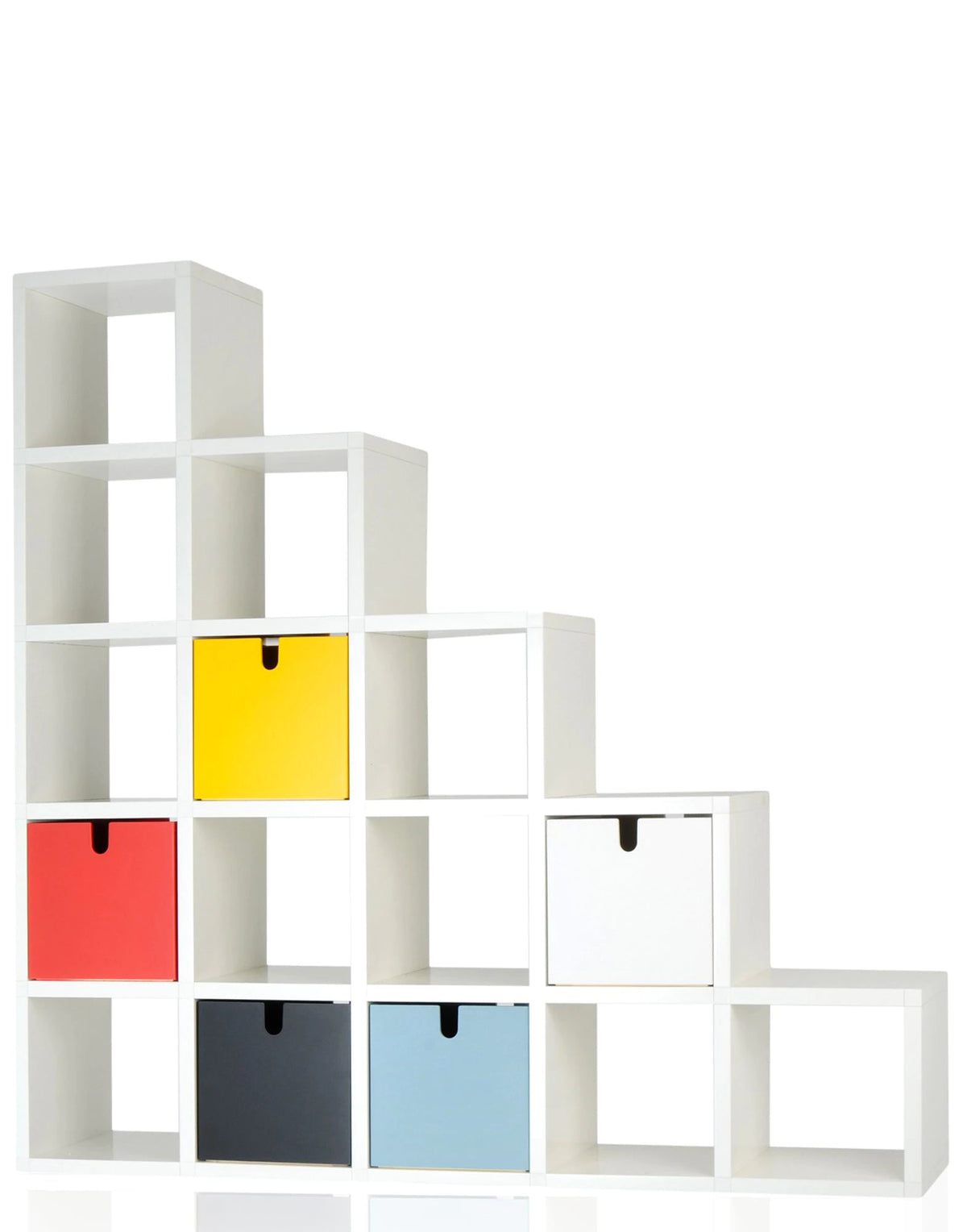 Tiroirs Polvara Cube de Giulio Polvara - Kartell-Noir mat-The Woods Gallery