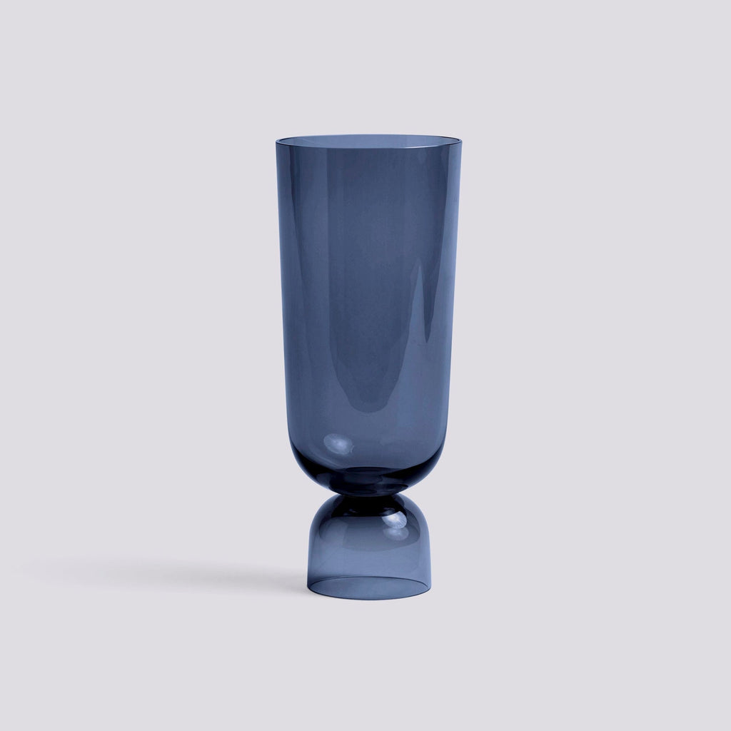 Vase Bottom Up Large - Ingrid Aspen - Hay-Bleu marine-The Woods Gallery
