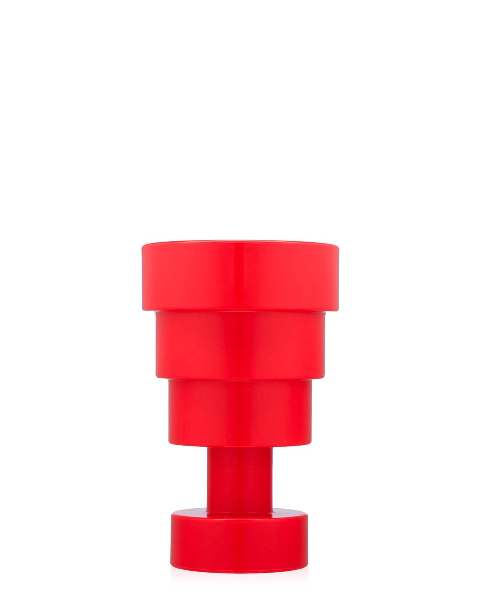 Vase Calice par Ettore Sottsass - Kartell-Rouge-The Woods Gallery