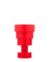 Vase Calice par Ettore Sottsass - Kartell-Rouge-The Woods Gallery