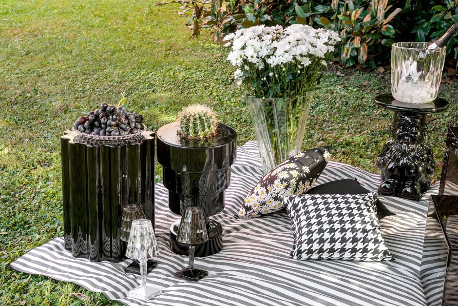 Vase Calice par Ettore Sottsass - Kartell-Vert-The Woods Gallery
