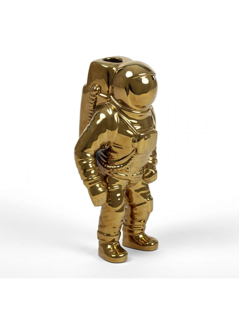 Vase Cosmic Diner Starman Gold - Astronaute doré - Seletti X Diesel Living-The Woods Gallery