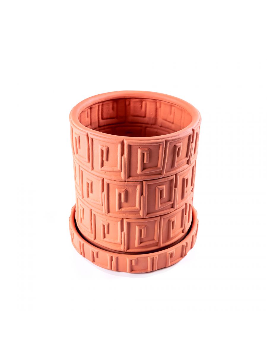 Vase Greca en terre cuite Magna Graecia - Antonio Aricò - Seletti-The Woods Gallery