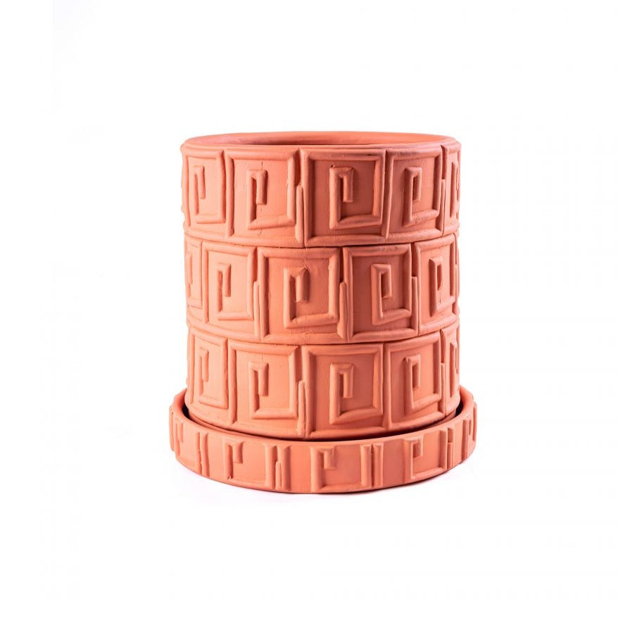 Vase Greca en terre cuite Magna Graecia - Antonio Aricò - Seletti-The Woods Gallery