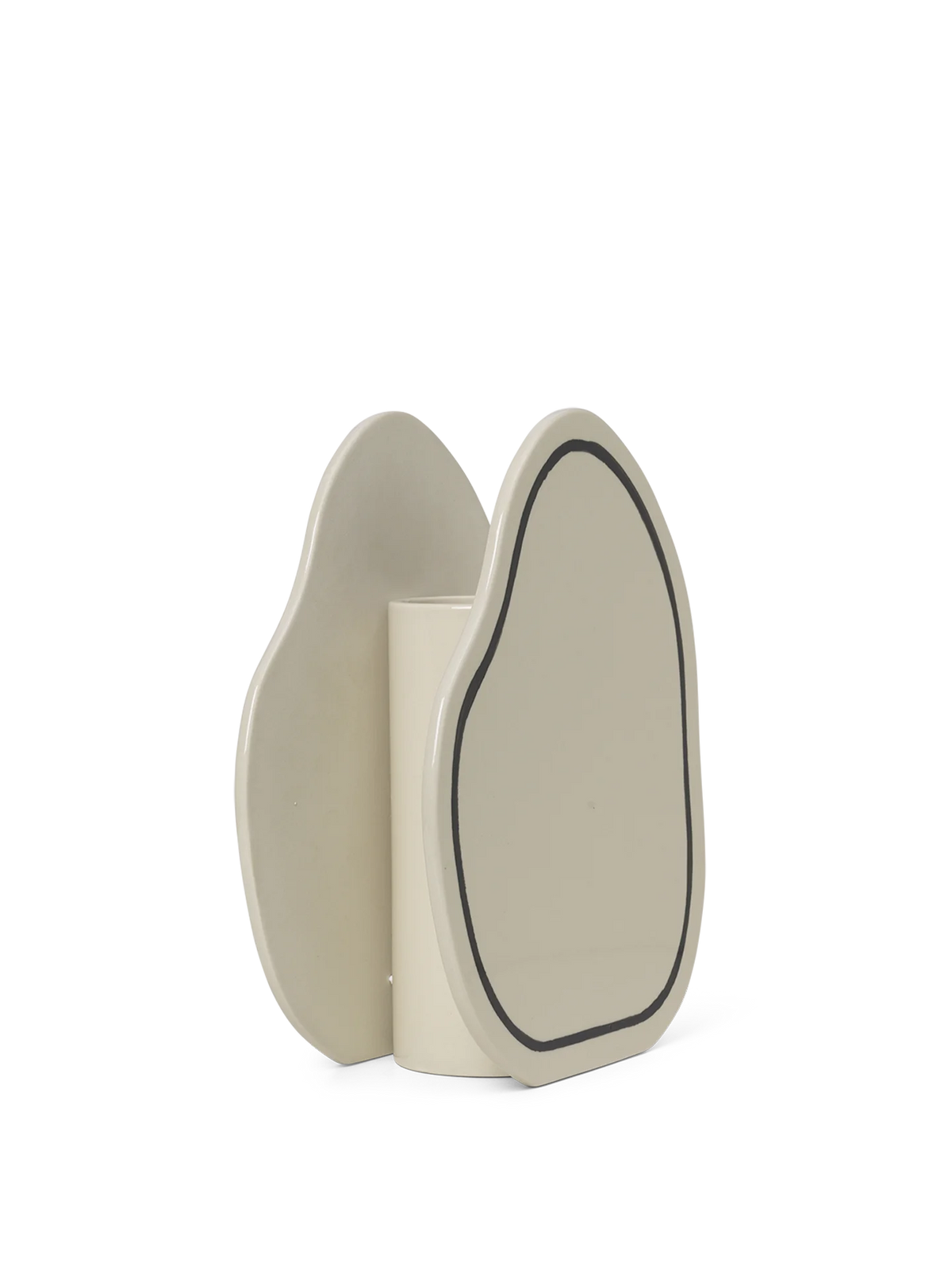 Vase Paste Rounded - Ferm Living-The Woods Gallery