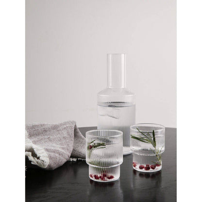 Verres à eau Ripple - Ferm Living-The Woods Gallery