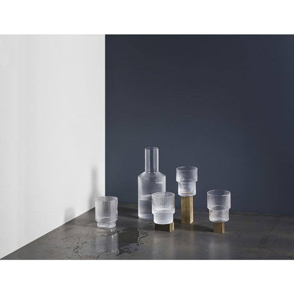 Verres à eau Ripple - Ferm Living-The Woods Gallery