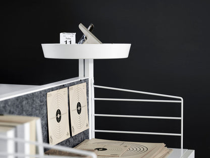Vide-poche rond en aluminium - String Furniture-The Woods Gallery