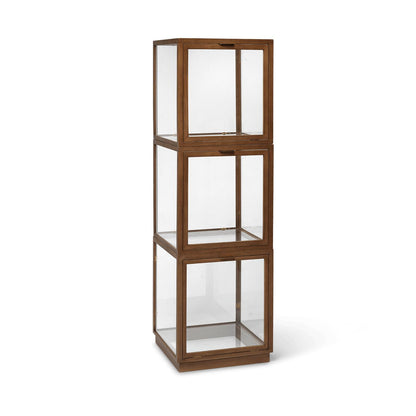 Vitrine Miru Glass de Trine Andersen - Ferm Living-Chêne teinté-The Woods Gallery